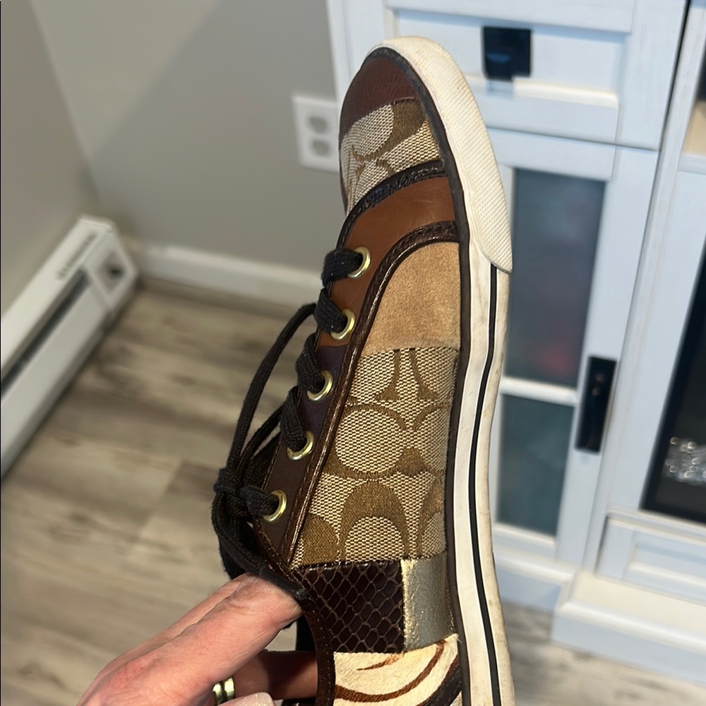 Coach Patchwork Sneakers - Picture 2 of 5